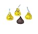 Hershey's Kisses Yellow Foils, Milk Chocolate Candy Bulk, 2 lbs