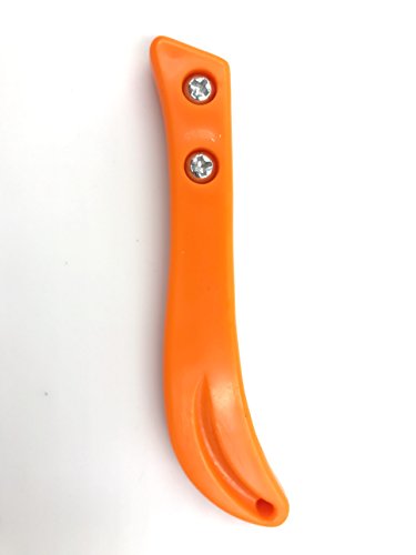 Utility Hooked Knife Steel Blade Golf Club Grip Hook Blade Knife (5pcs Blade, 1pc Knife Handle)