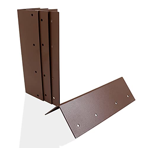 RUAFOX 9" Raised Garden Bed Corner Brackets Suitable for 10"12" Wooden Planter Raised Beds