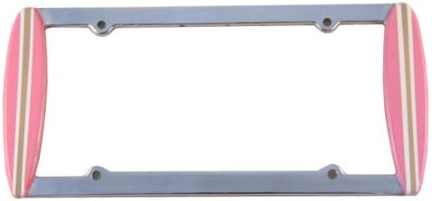 OC Beach Bunny Chrome License Plate Frame
