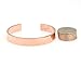 10mm Wide Hammered Copper Cuff Bracelet By John Brana Handmade Jewelry 100% Uncoated Solid Copper Cuff
