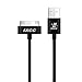 iXCC 10ft Long Apple MFi Certified 30 pin to USB Sync and Charge Cable for iPhone 4/4s, iPad 2/3, iPod 1-6 Gen - Black