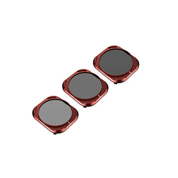 Skyreat Upgrade Objektiv Filter Set Kompatibel für DJI Mavic 2 Pro Filters 3-Pack (ND4PL, ND8PL, ND16PL), Drehbar und… – Bild 5
