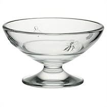 LaRochere 6.5 Ounce Ice Cream Bowl in Napoleonic Bee Motif (Set of 6)