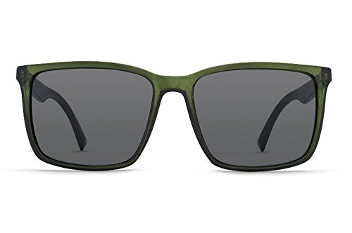 VonZipper Mens Lesmore Sunglasses, Black Bottle Crystal w/Gray Lens, One Size