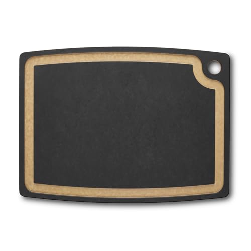 Victorinox Gourmet Cutting Board L, Juice Groove, Chopping Board, Black
