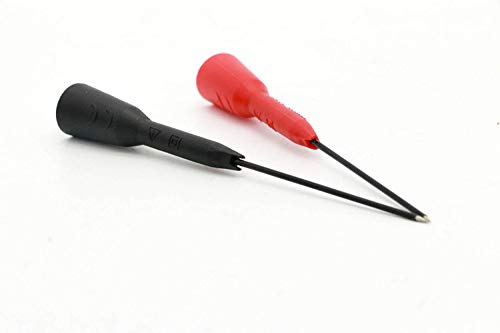 Bobii 2mm(0.080") Piercing Needle Non-destructive test probe Use for Fluke Digital multimeter Test Leads