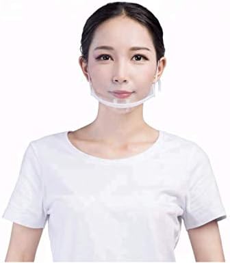 PS COLLECTION Transparent Open Mask/Mouth Shield