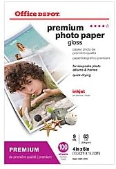office depot premium matte photo paper