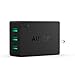 AUKEY USB Wall Charger with 3-Port & Foldable Plug for iPhone 7/7 Plus, iPad Pro/Air 2 and More