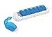 EZY DOSE Weekly (7-Day) Travel Pill Case, Medicine Planner, Vitamin Organizer Box, Convenient and Easy to Use, Removable Daily Compartments, Great for Travel, Color May Vary, BPA Free