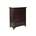 Centennial Medford 5 Drawer Chest Espresso