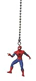 SPIDERMAN spider man superhero super hero Marvel comics vinyl Ceiling FAN PULL light chain (Web Slinger)