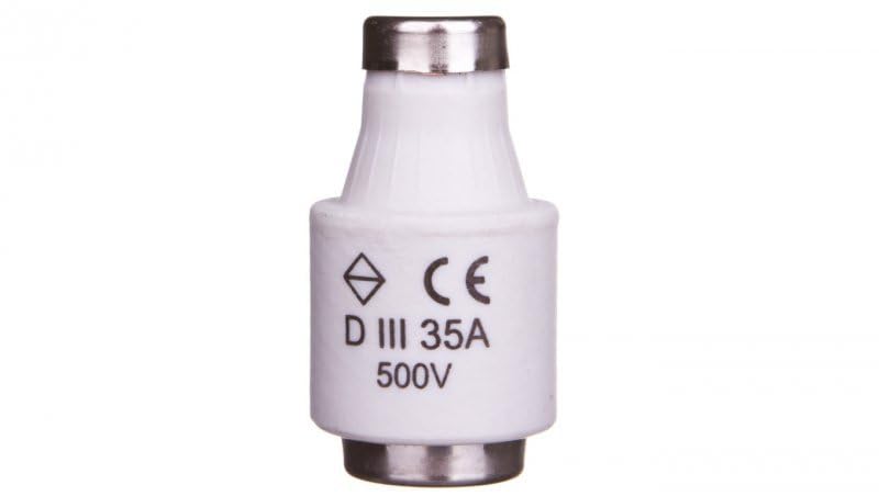 Hager LE33F35 Diazzed Fuse Size = DIII 35A 500V Pack of 1
