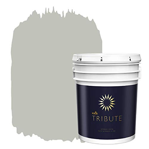 KILZ TRIBUTE Interior Satin Paint And Primer In One, 5 Gallon, Loden