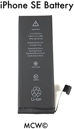 MCW New Zero Cycle 1624mAh Replacement Li-ion Polymer Battery for Apple iPhone (SE)