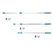 Houseables Duster w/Extension Pole, Ceiling Fan Cleaner, Microfiber Head, 44