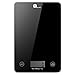 1byone Food Scale Digital Kitchen Scale Weigh in Gram LB and OZ Cooking Scale Baking Scale, Digital Coffee Scale from 0.17oz up to 11 lbs, Weigh Max 5000g (11lbs), Black