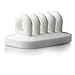 PowEver Desktop Cable Management Cordies Organizer for Power Cords USB Cables and Charging Accessories White