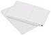 Amazon Brand – Pinzon 400 Thread Count Egyptian Cotton Sateen Hemstitch Pillow Cases - Set of 2, King, White
