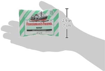 Fishermans Friend Mint Sugar Free Extra Strong Menthol Lozenges, Pack of 24 (25 g), Black, 11.9 cm x 10.4 cm x 19.1 cm - Image 4