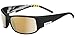 Bolle King Moutain Sunglasses, Medium/Large, Polarized AG14 Oleo AF, Matte Black