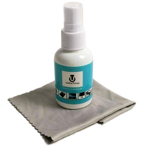 Screen Cleaner Kit. Best for Laptop, LED LCD TV, Smartphone, iPad, Computer, Kindle, Touch Screens Eyeglass. 1 Cleaning Spray + 1 Microfiber Polishing Cloth. Streak Free