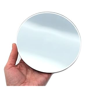 Convex Optical Mirror – Glass, 5.9″ (150mm) Dia. 300mm Focal Length – Eisco Labs