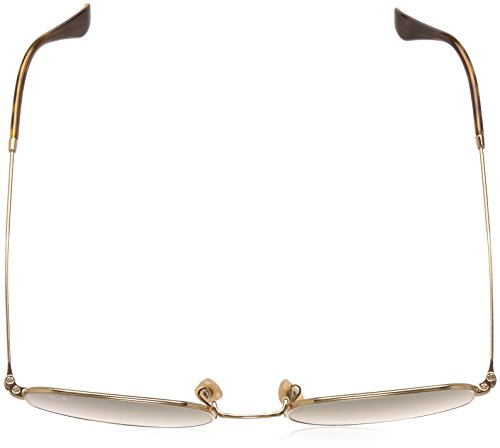 Ray-Ban Men's Metal Man Square Sunglasses, Gold, 54.1 mm