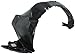 CPP Front Driver Side Left Splash Shield Fender Liner for 2010-2015 Toyota Prius