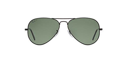 RB3025 58 ORIGINAL AVI, Blk Mat, Grn Pol