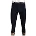 COOLOMG Youth Boys' Compression Leggings Sports Tights Basketball 3/4 Length Base Layer Pants Black M