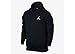 Jordan Flight Pullover Hoodie (Medium, Black/white)