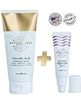 Glycolic Acid Exfoliating Cleanser -Anti-Aging + Acne Face Wash w/ AHA For Wrinkles, Lines & Spots Reduction-100% Organic Extracts For a Deep Clean. Buy 1 Get 1 Age Defense Retinol 2.5% Serum.