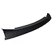 Front Bumper Lip Compatible with 2013-2017 Nissan 370Z, TK Style Black PP Front Lip Finisher Under Chin Spoiler Add On by IKON MOTORSPORTS, 2014 2015 2016