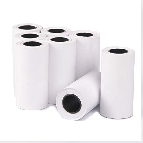 8 PCs Thermal Paper For Mobile 58mm 30mm Mini Thermal Printer Cash Register POS Receipt Paper Roll - Thumbnail 6