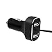 USB C Car Charger, USB Type C Car Charger Adapter 7.8A [Built-in USB-C 3.1 Cable] for Nintendo Switch, Google Pixel / Pixel XL, Samsung Galaxy S8 / S8 Plus / Note 8