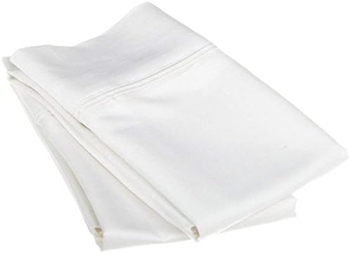 Hotel Quality 2-Pc-Pillow-Cover 800 Thread Count Dust Mite Resistant Solid Pattern 100% Egyptian Cotton (Standard 20" x 26" (50 x 66 cm), White)