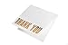 100 Letterpress Thank You Cards and Self Seal Envelopes. Perfect for Graduation, Business, Weddings - Opie’s Paper Company (Gold)
