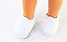 2 pack of Canvas Slip-On Shoes: Black and White | Fits 14