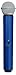 Shure WA713-BLU Colored Handle Only for BLX2/SM58 and BLX2/BETA58A Wireless Transmitters (Blue)