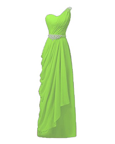 lime green bridesmaid dresses