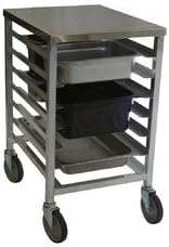 Half Size End Load Kock Down Steam Table Pan Rack Size: 5" Sheft (4 Pan)