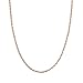 Honolulu Jewelry Company 14K Solid Rose Gold Cable Chain Necklace