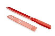 Kuhn Rikon Original Bread Knife Colori Red, 7-Inch