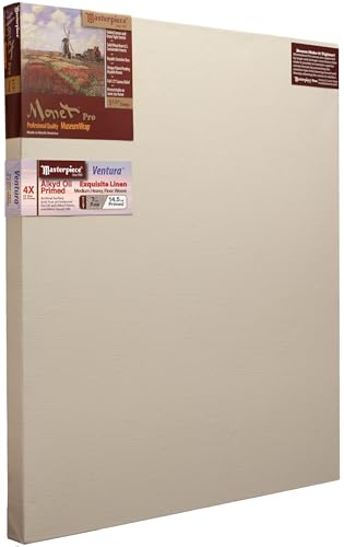 Masterpiece ZSMV-3045 Monet Pro 1.5" Deep Linen 11.3oz - Ventura - Alkyd Oil Pr…