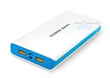 50000mah External Power Bank Backup Dual USB Battery Charger For Cell Phone Blue
