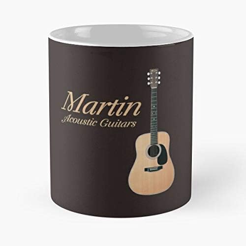 Martin Acoustic Guitars Classic Mug - The Funny Coffee Mugs For Halloween, Holiday, Christmas Party Decoration 11 Ounce White Jamestrond.