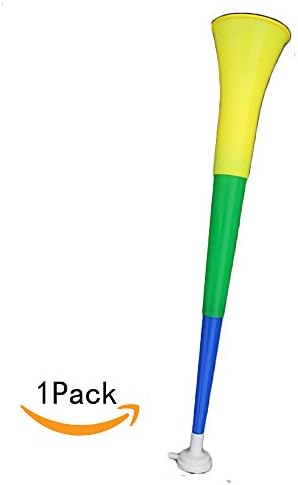 AIJIA 2018 Russia FIFA World Cup National Flag Trumpet Whistle for Football Fans Country World Horn Cheer for Game Party Concert Live Random Color L