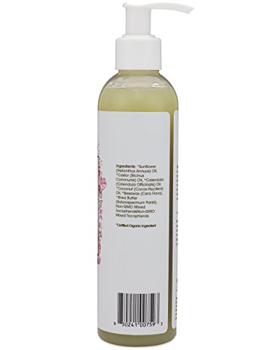 Organic Personal Lubricant & Massage Oil – Natural Lube For Men and Women With Extra Nourishing, Hydrating, Soothing Ingredients. Edible, Non Toxic, Paraben Free Formula.